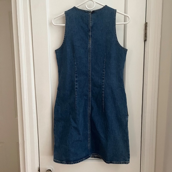 J. Crew Factory | Denim Shift Dress - Picture 3 of 6